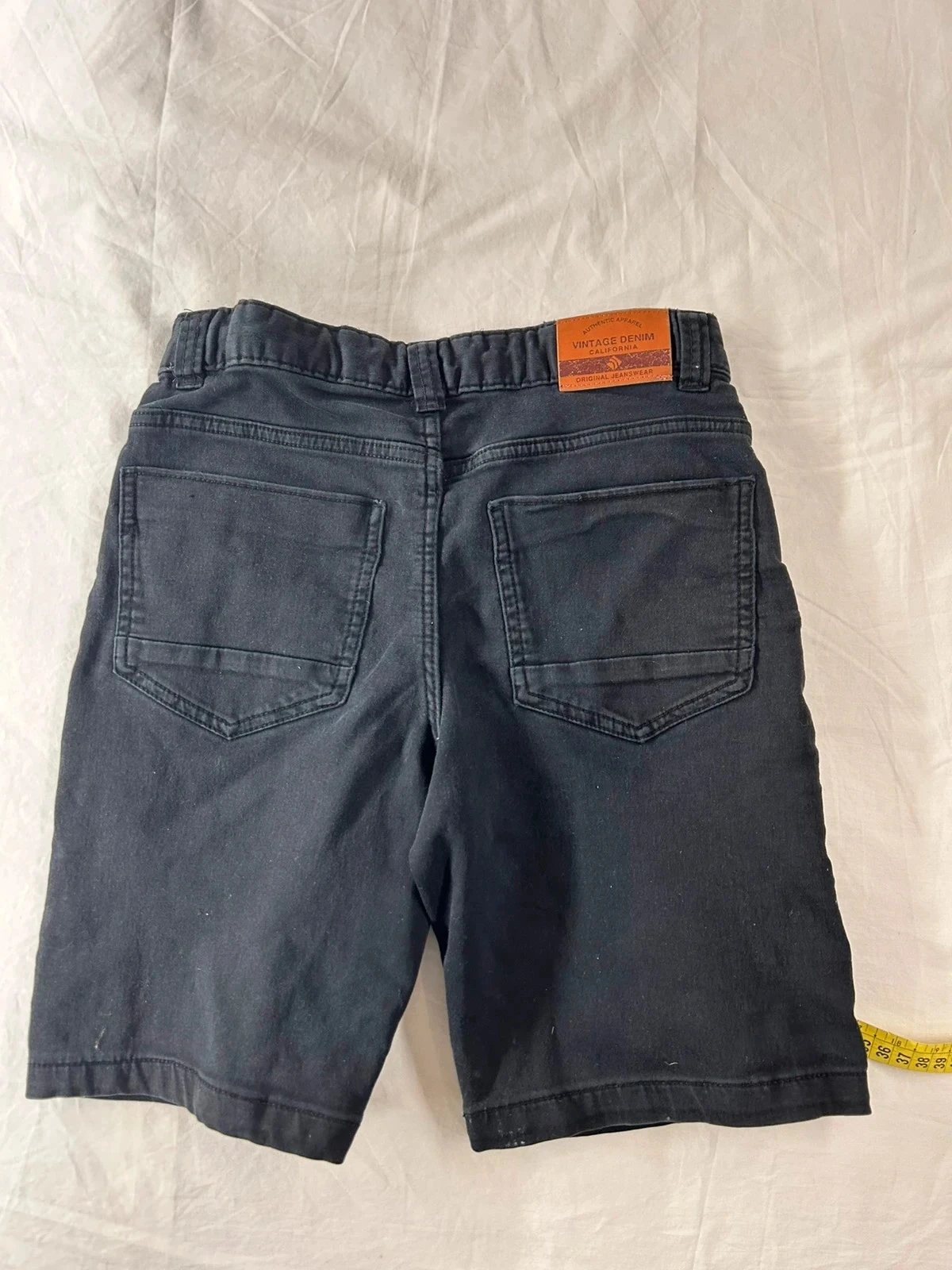 Kiabi black denim shorts – photo 6